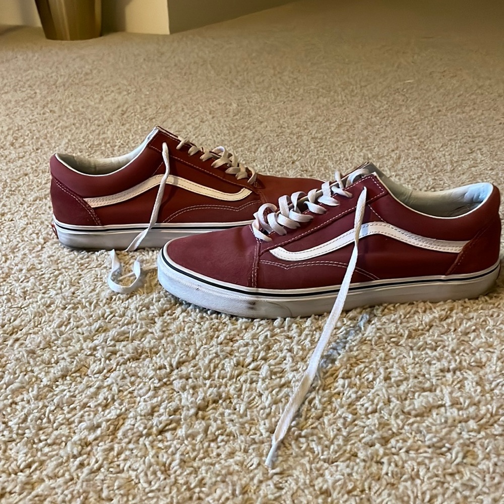 Vans Port Royale / True White Colored Old Skool Shoe Mens Size 13